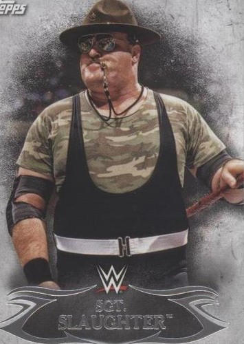 2015 Topps WWE Undisputed - Sgt. Slaughter #89