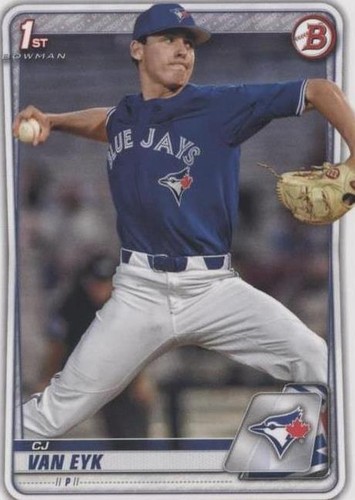 2020 Bowman Draft - CJ Van Eyk #BD-93