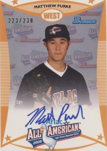 2012 Bowman - Matt Purke #AFLAC-MP