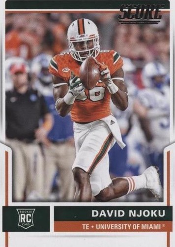 2017 Score David Njoku #343