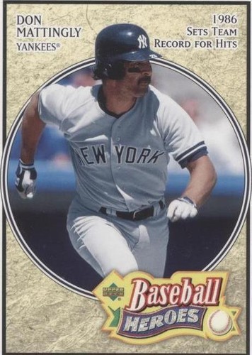 2005 Upper Deck Baseball Heroes - Don Mattingly #22