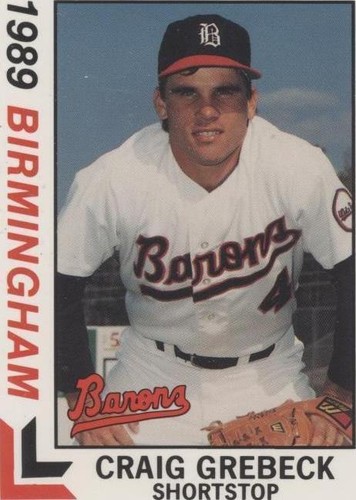 1989 Best Birmingham Barons - Craig Grebeck #17