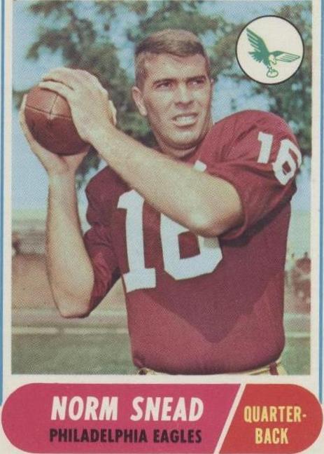 1968 Topps Norm Snead #110
