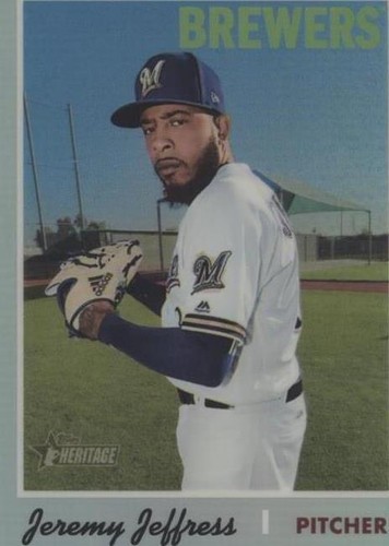 2019 Topps Heritage - Jeremy Jeffress #THC-249