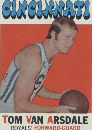 1971-72 Topps - Tom Van Arsdale #75