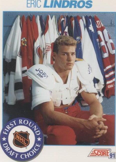 1991-92 Score American - Eric Lindros #356