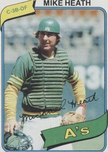 1980 Topps - Mike Heath #687