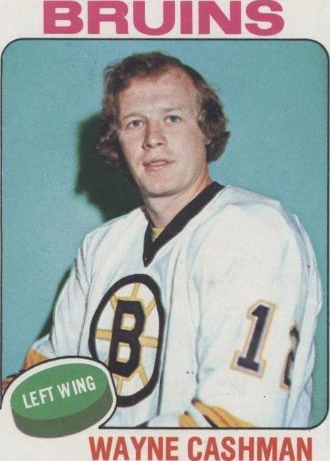 1975-76 Topps - Wayne Cashman #63