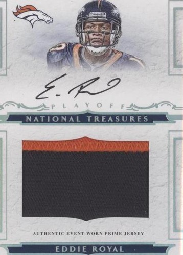 2008 Playoff National Treasures Eddie Royal #122