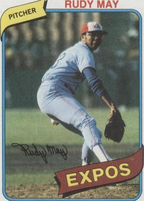 1980 Topps - Rudy May #539