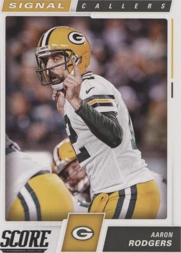 2017 Score Aaron Rodgers #17