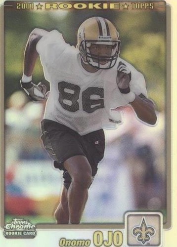 2001 Topps Chrome Onome Ojo #251
