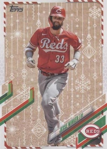 2021 Topps Holiday - Jesse Winker #HW44