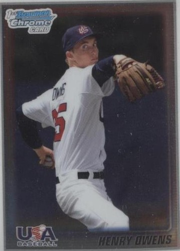 2010 Bowman Chrome - Henry Owens #USA-12