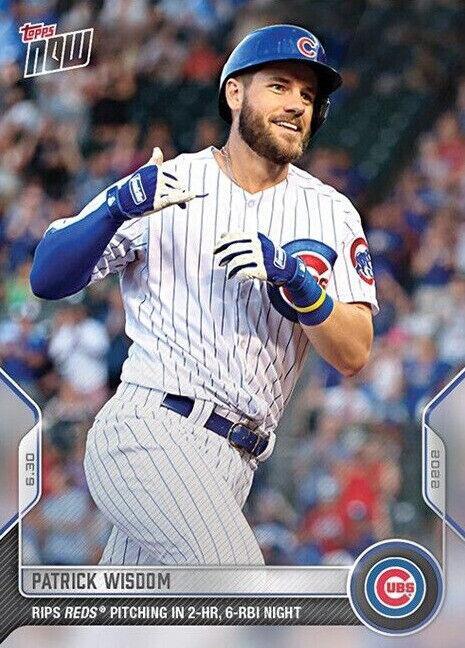 2022 Topps Now - Patrick Wisdom #441