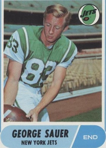 1968 Topps George Sauer #13