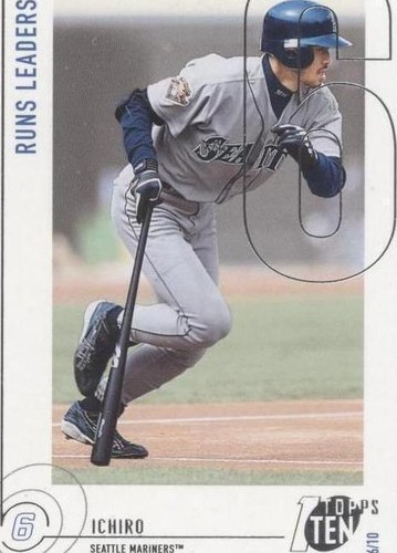 2002 Topps Ten - Ichiro Suzuki #87