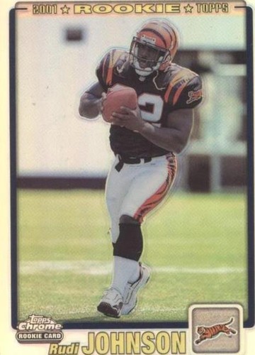 2001 Topps Chrome Rudi Johnson #255