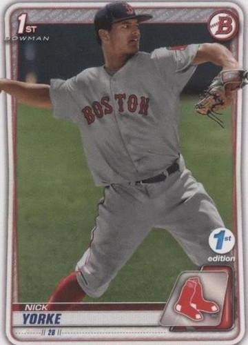 2020 Bowman Draft Chrome Luis Gil New York Yankees #BD-132