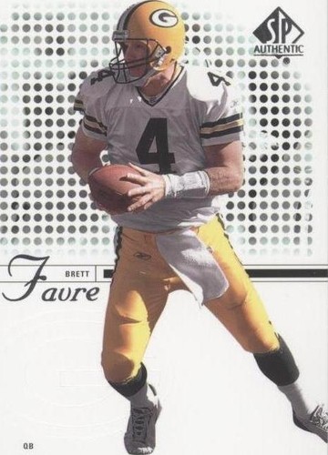 2002 SP Authentic Brett Favre #24
