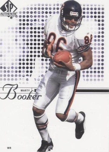 2002 SP Authentic Marty Booker #19