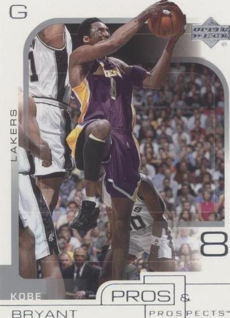 Upper Deck Kobe Bryant Basketball 2001-02 Season Sports Trading