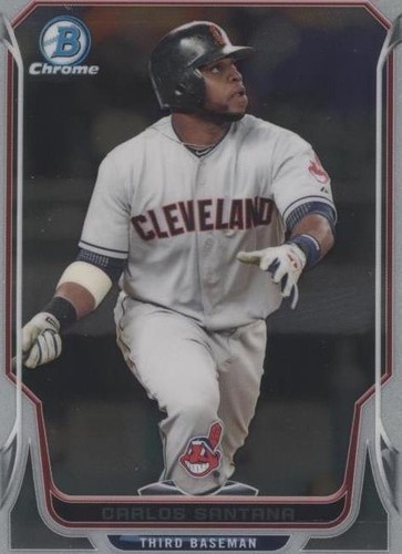 2014 Bowman Chrome - Carlos Santana #113