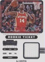 2022-23 Panini Contenders - AJ Griffin #RTS-AJG