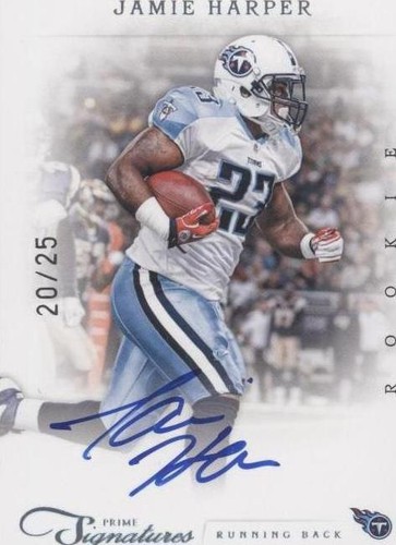 2011 Panini Prime Signatures Jamie Harper #241