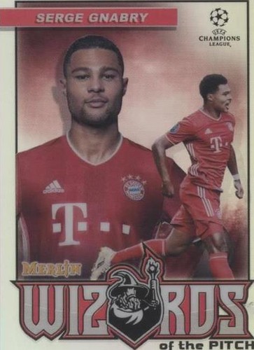 2020-21 Topps Merlin Collection Chrome UCL Serge Gnabry #W-SG