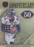2011 Panini Gold Standard Brandon Lloyd #36