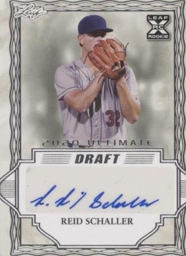 2020 Leaf Ultimate Draft - Reid Schaller #BA-RS1