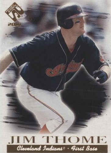 2001 Pacific Private Stock - Jim Thome #36