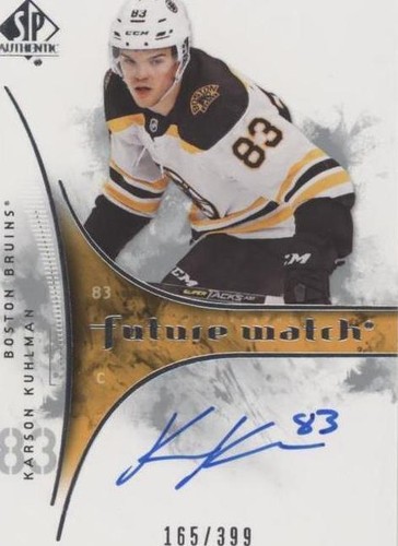 2019-20 SP Authentic - Karson Kuhlman #RFWA-KK