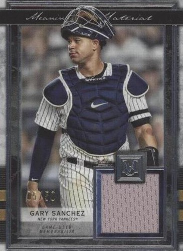 2020 Topps Museum Collection - Gary Sanchez #MMR-GSA