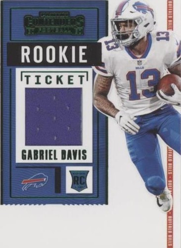 2020 Panini Contenders Gabriel Davis #RTS-GDA