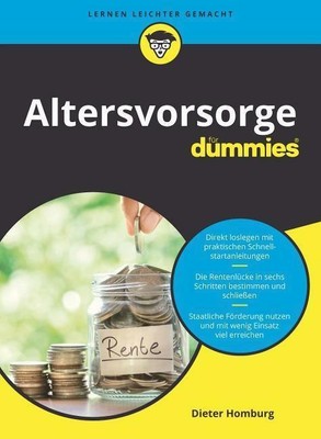 Altersvorsorge für Dummies - Dieter Homburg - 9783527713325