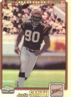 2001 Topps Chrome Justin Smith #277