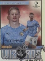 2020-21 Topps Merlin Collection Chrome UCL Kevin de Bruyne #W-KD
