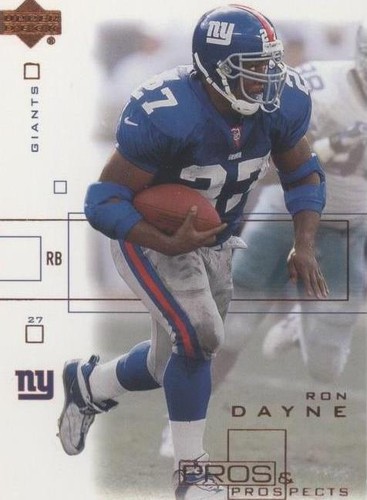 2001 Upper Deck Pros & Prospects Ron Dayne #61