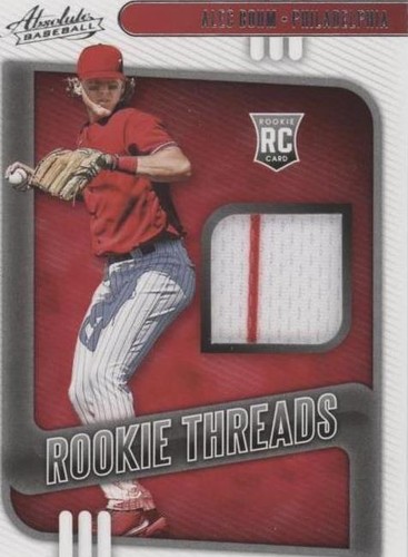 2021 Panini Absolute - Alec Bohm #RT-AB