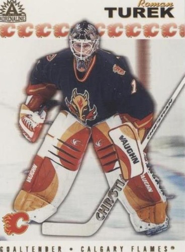 2001-02 Pacific Adrenaline - Roman Turek #29