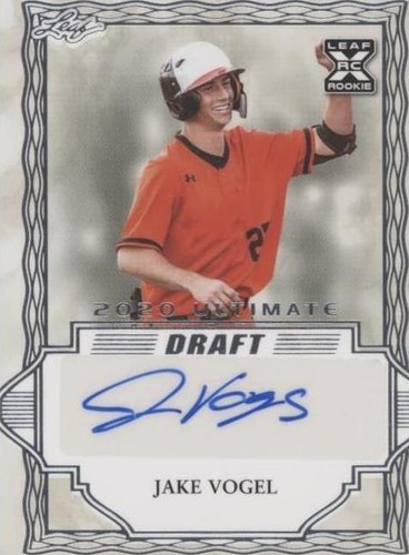 2020 Leaf Ultimate Draft - Jake Vogel #BA-JV1