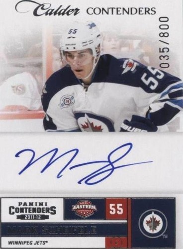 2011-12 Panini Playoff Contenders - Mark Scheifele #259