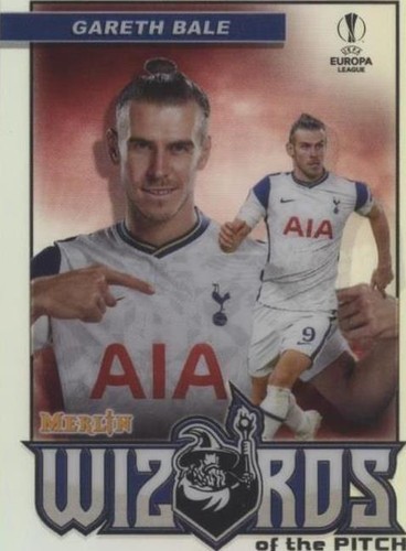 2020-21 Topps Merlin Collection Chrome UCL Gareth Bale #W-GB
