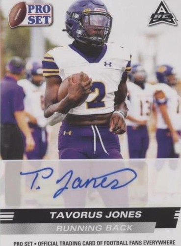 2022 Leaf Pro Set Draft Tavorus Jones #PSA-TJ1