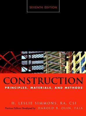 Construction Principles, Materials, and Methods by Simmons