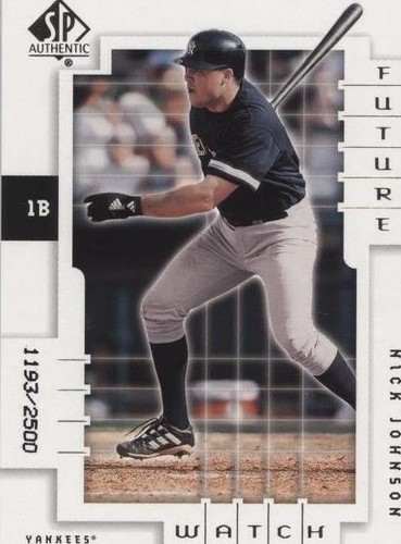 2000 SP Authentic - Nick Johnson #109