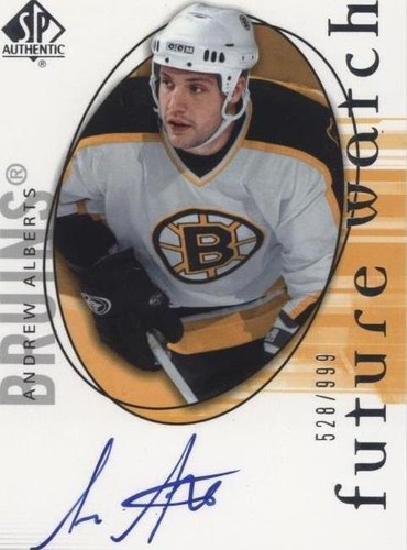 2005-06 SP Authentic - Andrew Alberts #136