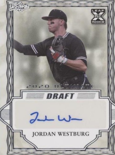 2020 Leaf Ultimate Draft - Jordan Westburg #BA-JW2